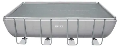 Produktbild von Verstärkte rechteckige Luftpolsterfolie für Röhrenpools 7,32 x 3,66 m - Intex
