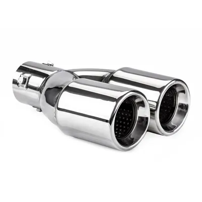 Produktbild von Endrohr Edelstahl Auspuffblende Chrom MT 008 Universal AMIO-01308
