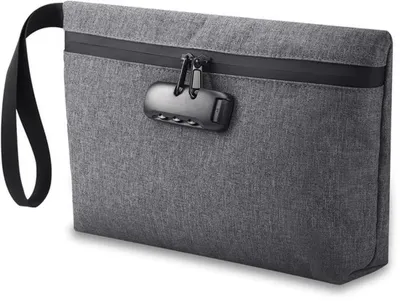 Produktbild von Azomor® Wasserdichte und geruchsdichte Tasche mit Zahlenschloss für sichere Reiseaufbewahrung