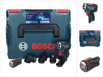 Immagine prodotto di Bosch GSR 12V-35 FC Professional Trapano avvitatore a batteria 12 V 35 Nm Brushless + 1x batteria 3,0 Ah + L-Boxx - senza caricabatteria