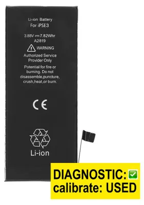 Produktbild von Kompatibel Diagnosefähiges Ersatzakku Akku Batterie Battery 2018 mAh für Apple iPhone SE 2022 (3. Generation) A2783, A2595 & Werkzeug