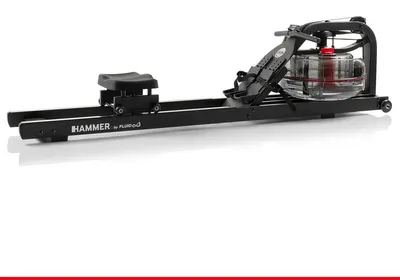 Produktbild von HAMMER Wasser Rudergerät RowFlow 10.0, klappbar, Kinomap kompatibel
