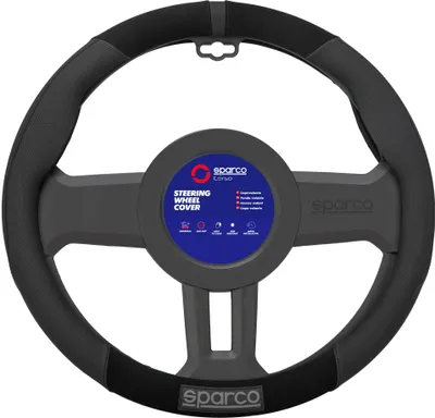 Immagine prodotto di SPARCO Coprivolante Protezione del volante Protezione del volante Protezione del volante nero Coprivolante in gomma
