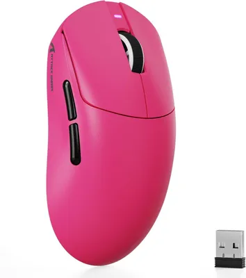 Produktbild von Kabellose Gaming-Maus, 55g Ultraleicht, PAW3311 Sensor, BK52820 Chip, 25.000 DPI, BT/2,4G/USB-C, 80 Mio. Klicks, 500mAh Akku, Treiber für PC/Mac