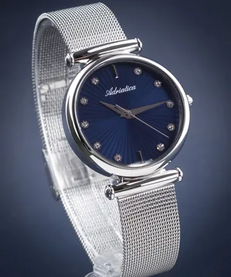 Produktbild von Adriatica A3518.5195Q CYRKONIE Damenuhr silber