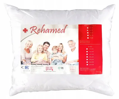 Produktbild von AMW Rehamed Schlafkissen mit Reißverschluss 40x60 für Kinder