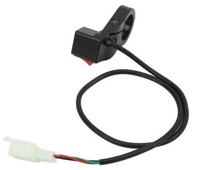 Obrázek produktu pro 22mm třípolohový ovladač na řídítka pro úpravy elektrických kol a terénních motocyklů