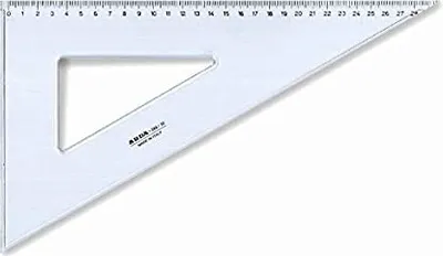 Produktbild von ARDA 18140 Lineal Schreibtisch-Lineal 350 mm Aluminium 1 Stück(e)