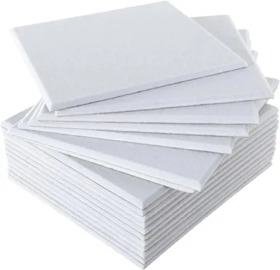 Produktbild von Akustikpaneele - Selbstklebende Akustikschaumplatten - 18er Set - 30 x 30 cm - Schallabsorber - Schalldämmung hohe Dichte