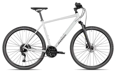 Produktbild von Axess VERIS CROSS Herren-Crossbike für grobes Gelände 28 Zoll Hellgrau 50 cm