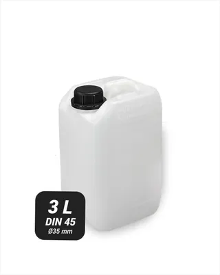 Produktbild von Leerkanister aus HD-PE, DIN 45, natur (3 Liter)