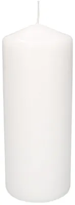 Produktbild von KOTARBAU® Stumpenkerzen Säulenkerzen Blockkerzen ⌀ 200 mm 80 mm Weiß