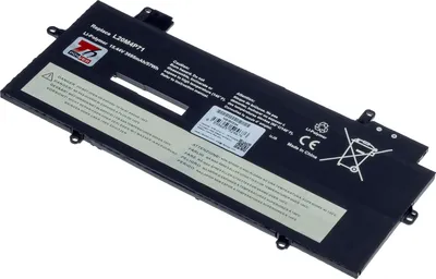 Obrázok produktu pre Batéria T6 Power pre Lenovo ThinkPad X1 Yoga Gen 7th 21CE, Li-Poly, 15,44 V, 3695 mAh (57 Wh), čierna