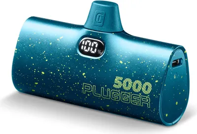 Produktbild von Cellularline PLUGGER, 5000 mAh, 20 W, Blau