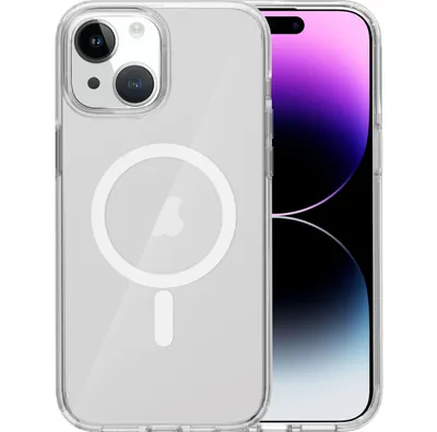 Produktbild von Mobigear Crystal Durchsichtig iPhone 15 MagSafe Hülle Hardcase Backcover - Transparent