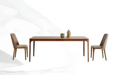 Produktbild von Esszimmer Gruppe Essgruppe Essecke Esstisch Stühle 7tlg Holz Braun