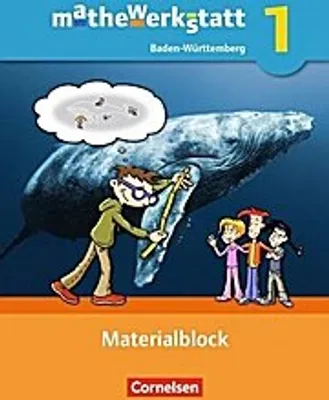 Produktbild von mathewerkstatt 01. Materialblock. Mittlerer Schulabschluss Baden-Württemberg