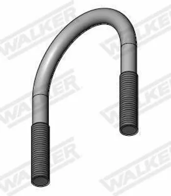 Produktbild von WALKER Auspuffschelle 81802 passend für MERCEDES-BENZ Stufenheck (W124) 7,7mm 7mm 0,8mm Beutel 0,054kg