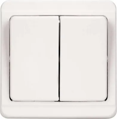 Obrázok produktu pre Vypínač č.5B (6+6) TESLA STANDARD 4FN57504.2101 biely