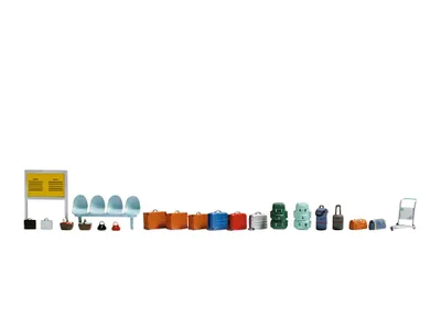 Image de NOCH 14810 H0 Accessoires pour gares