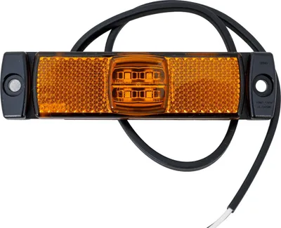 Produktbild von FRISTOM FT-017 LED Umrissleuchte 12 bis 24 V Markierungsleuchte mit Kabel 0,5 m für Anhänger für Anhänger und Nutzfahrzeuge