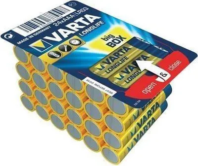 Image de Varta Longlife 4103 - Batterie 24 x AAA - Alkalisch