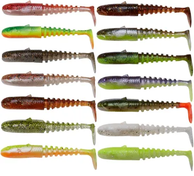 Produktbild von Savage Gear Gobster Shad 11,5cm 16g - 5 Gummifische, Farbe:Holo Baitfish
