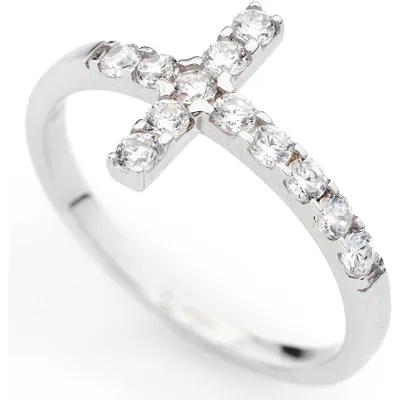 Immagine prodotto di Anelli da dito Amen Argento 16 Collezione Croce - donna