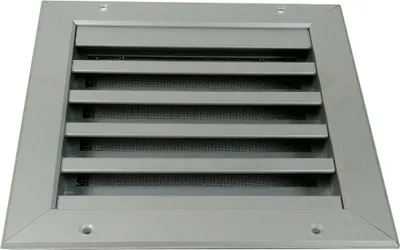 Produktbild von UPMANN Wetterschutzgitter Alu-Profil200 x 200 mm eloxiert - 54652