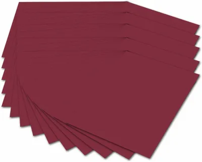 Produktbild von Folia 614/50 22, Rot, A4 (210 x 297 mm), Einfarbig, 300 g/m², 50 Blätter, Deutschland