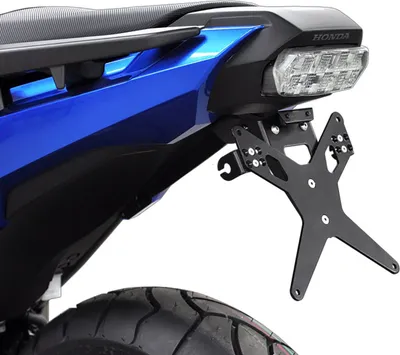 Zdjęcie produktu dla Uchwyt tablicy rejestracyjnej ZIEGER X-Line kompatybilny z Hondą NC 750 S / X BJ 2016-19