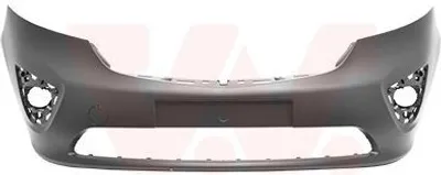 Image de VAN WEZEL Pare-chocs avant noir (3891570) pour Opel Vivaro B |