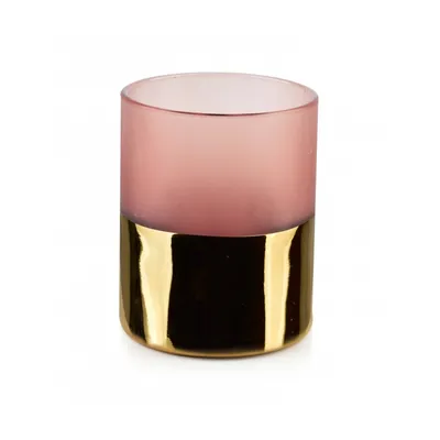 Zdjęcie produktu dla Rita Pink Świecznik Śr.10Xh:12,5Cm