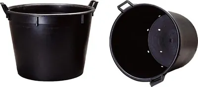 Obrázek produktu pro Kontejner ICS P134044, 32 litrů, 44 cm, kulatý, s perforovaným dnem, s otvory, 2 držadla, výška 35 cm