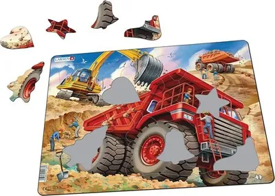 Produktbild von Larsen Maxi US36, 33 Stück(e), Fahrzeuge