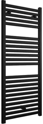 Imagen del producto de CERANO - Radiador de baño Donovan - conexión lateral - 369W -  mate - 1200x500 mm