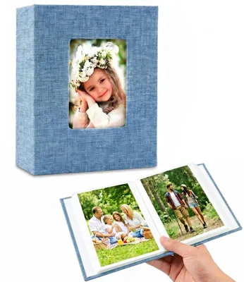 Zdjęcie produktu dla Album fotograficzne, format 10x15 cm, kolor niebieski, na 100 zdjęć