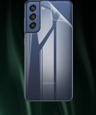 Produktbild von Bizon Glass Hydrogel Rückfolie, Galaxy S21 FE, 2 Stück