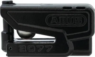 Obrázek produktu pro Zámek brzdového kotouče ABUS GRANIT Detecto XPlus 8077 2.0 - zámek na motorku s alarmem a inteligentní předvolbou - z tvrzené oceli - pro ochranu kvalitních motocyklů - černý
