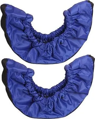 Image de Merco Cloth Cover JR protecteurs de lames de skate pack bleu 1 paire