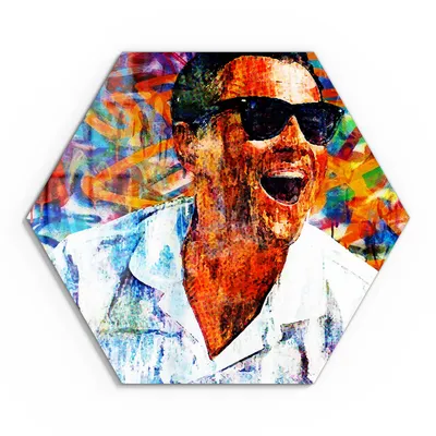 Produktbild von DEQOART Glasbild Echtglas 40x35 cm 'Börsenfreude' Wandbild Bild modern Deko