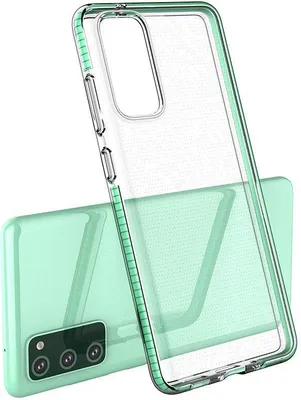 Obrázok produktu pre Puzdro Spring clear TPU pre Xiaomi Redmi Note 10S/Redmi Note 10 - Čierna KP8588