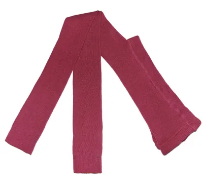 Produktbild von Kinder Leggings aus Baumwolle Einfarbig Rippe 1:1 Himbeere Größe 98-104