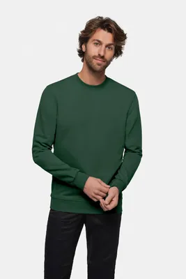 Zdjęcie produktu dla HAKRO® 10008665285349 HAKRO® Herren Sweatshirt PERFORMANCE grün Größe S