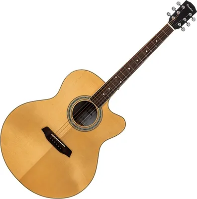 Obrázek produktu pro Pasadena PJC-500 All Solid Natural Gloss Akustická kytara Jumbo