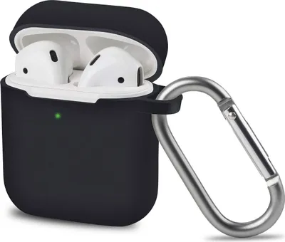 Produktbild von AVANA Puzdro pre Apple AirPods 2 a 1 Ochranné puzdro Silikónový kryt slúchadiel Slim Fit Case Black