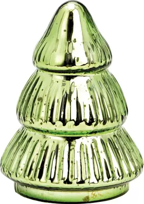 Produktbild von Tannenbaum aus Glas 2er-Set 12 cm
