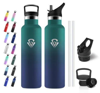 Immagine prodotto di Borraccia JAPORIA in acciaio inossidabile, 750 ml, thermos senza BPA, a doppia parete e isolante