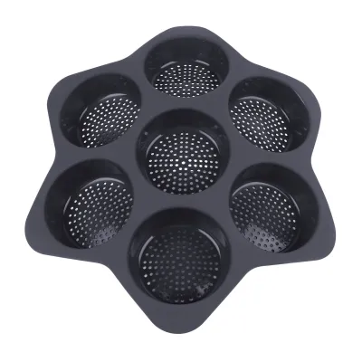 Obrázok produktu pre Hamburger Bun Mold, Hamburger Bread Mould, Hamburger Bread Baking Mold, Hamburger Bun Pan, Silicone Hamburger Bun Mold, Non Stick Hamburger Bun Mold