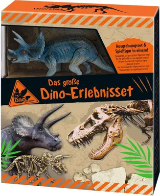 Immagine prodotto di Figurka Dinozaura i Szkielet Dinozaura Triceratops Zestaw Kreatywny